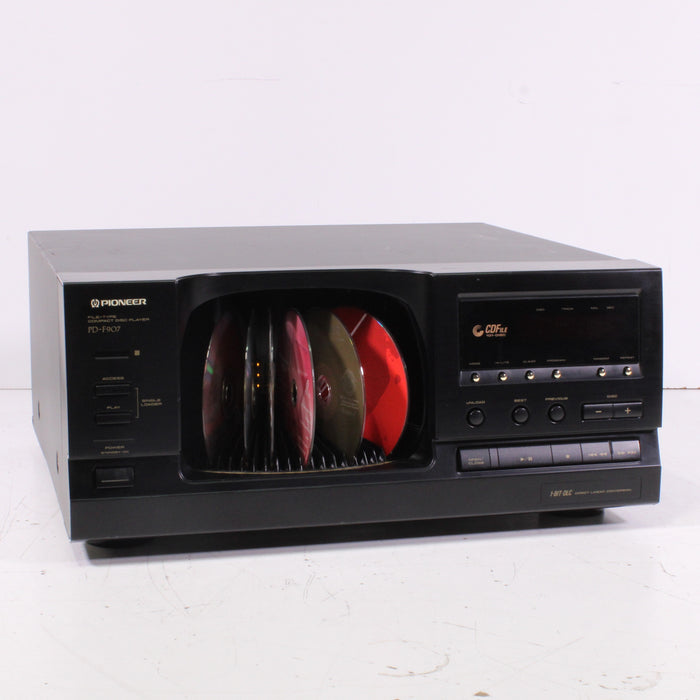 Pioneer PD-F907 File-Type 101 Disc CD Changer Compact Disk Player System Multi-Disc (1997-98)-CD Players & Recorders-SpenCertified-vintage-refurbished-electronics