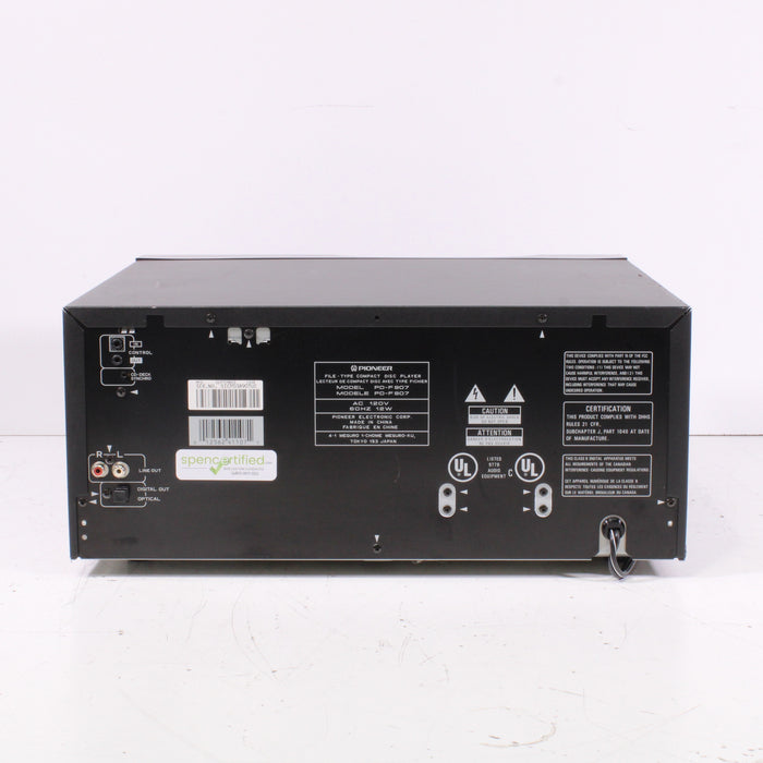 Pioneer PD-F907 File-Type 101 Disc CD Changer Compact Disk Player System Multi-Disc (1997-98)-CD Players & Recorders-SpenCertified-vintage-refurbished-electronics