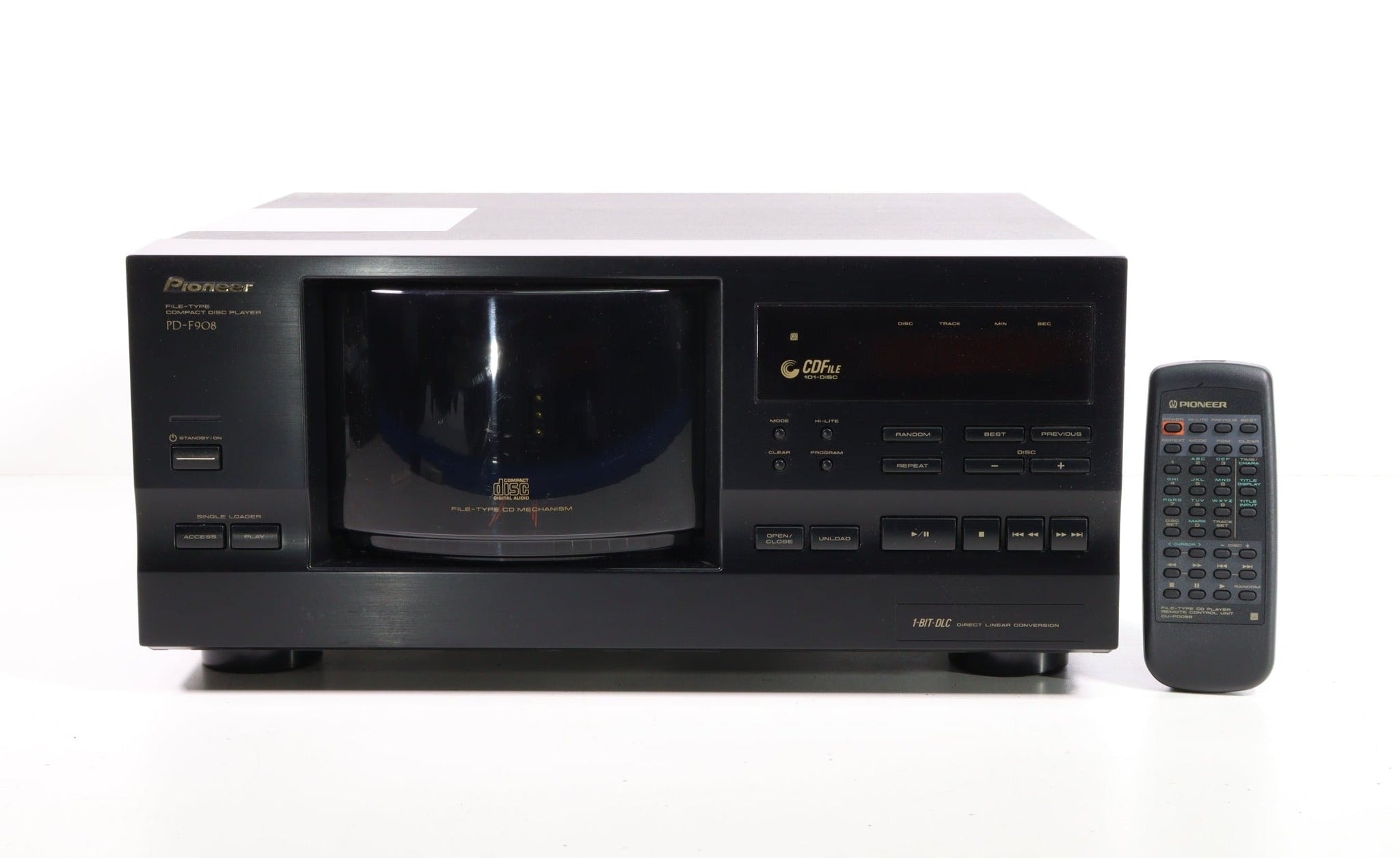 Pioneer PD-F908 File-Type 101 Disc CD Compact Disc Player