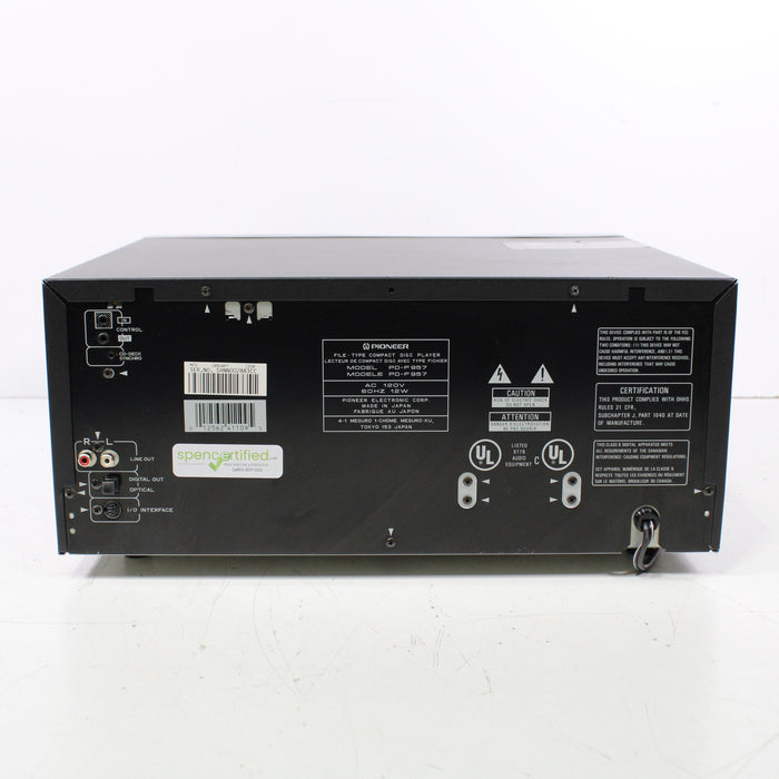 Pioneer PD-F957 101-Disc CD Compact Disc Changer File-Type Jukebox (1998)-CD Players & Recorders-SpenCertified-vintage-refurbished-electronics