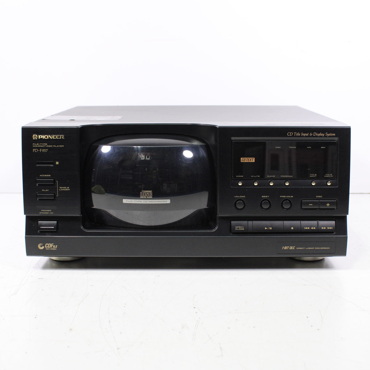 Pioneer PD-F957 101-Disc CD Compact Disc Changer — SpenCertified