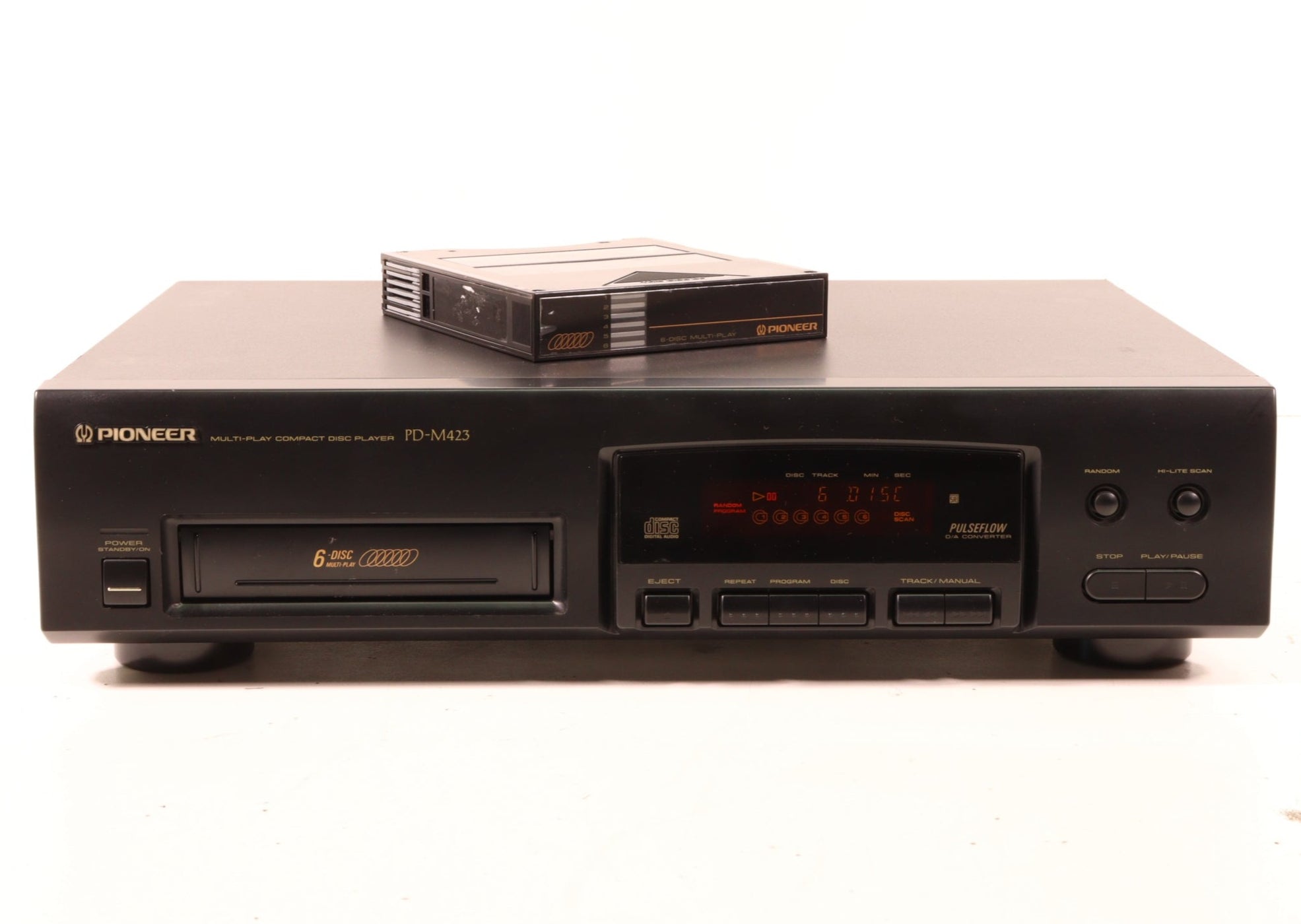 Pioneer PD-M423 6-Disc Cartridge CD Player Removable Magazine Design ...