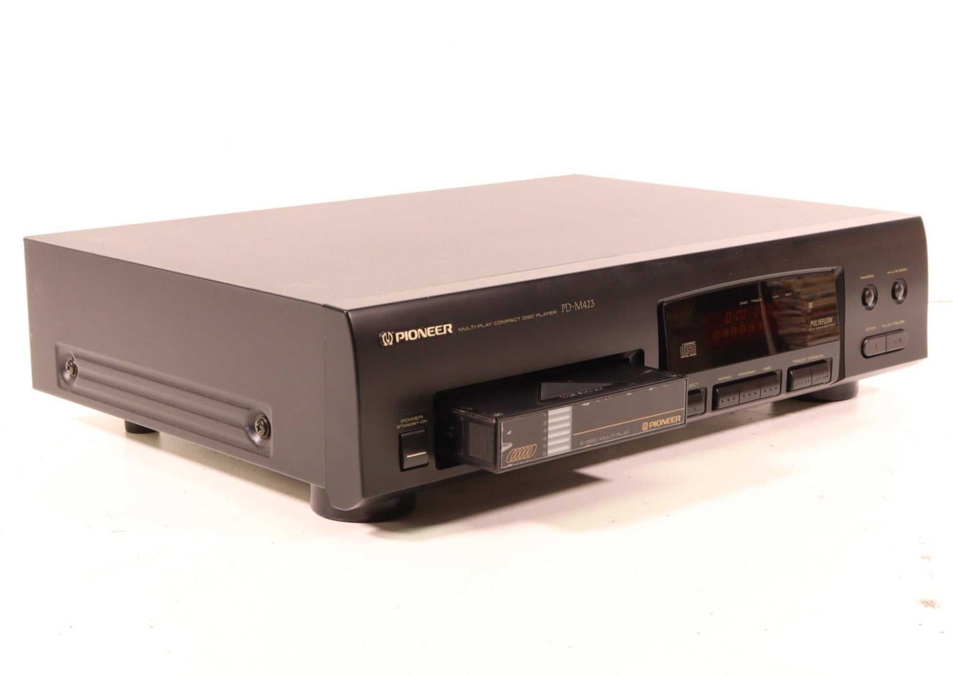 Pioneer PD-M423 6-Disc Cartridge CD Player Removable Magazine Design ...