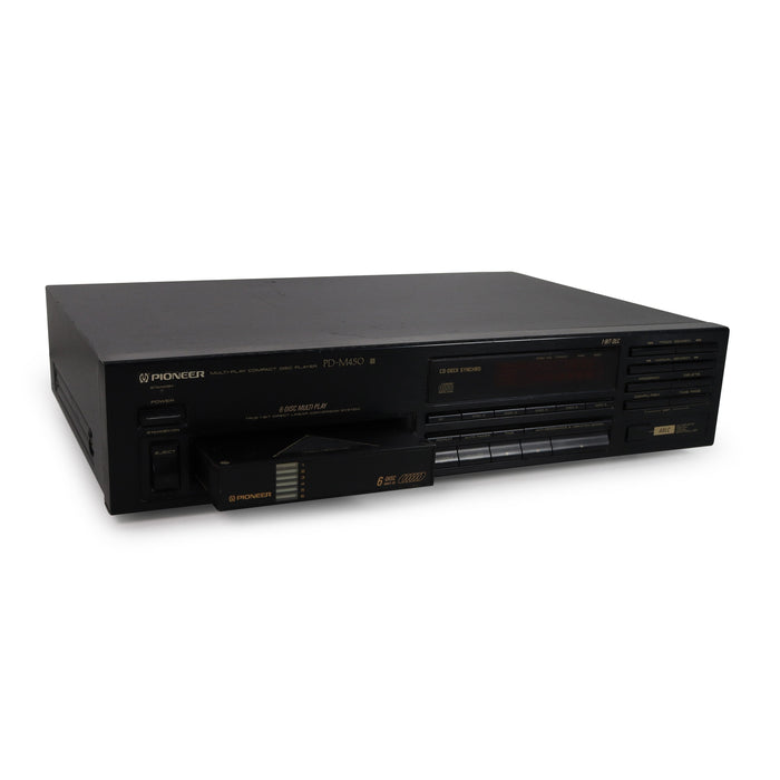 Pioneer PD-M450 CD Player Disc 6 Disc Magazine Style Slide-in Tray-Electronics-SpenCertified-refurbished-vintage-electonics