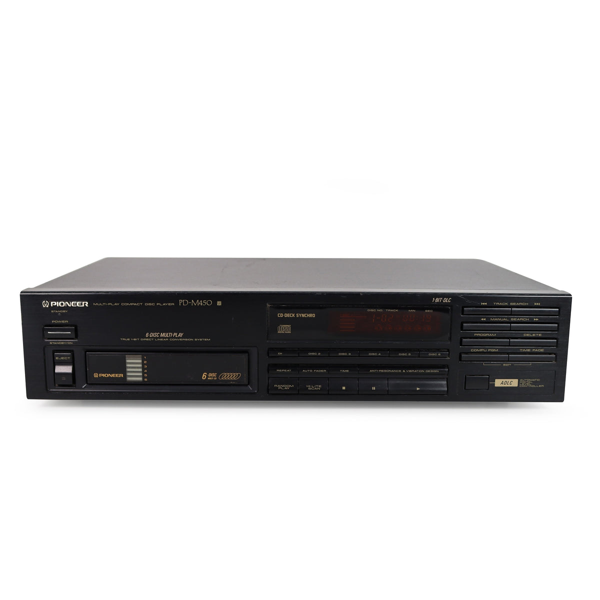 Vintage Pioneer PD-M453 Multi-Play hotsell 6 Disc CD Changer