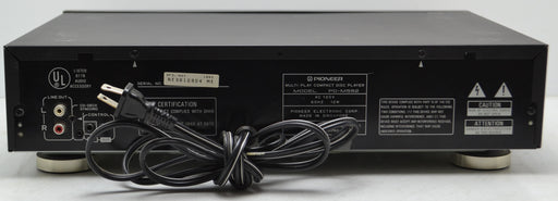 Pioneer - PD-M552 - 6 Disc Multi-Play Compact Disc Player - CD Changer - Cartridge Type - Remote-Electronics-SpenCertified-refurbished-vintage-electonics