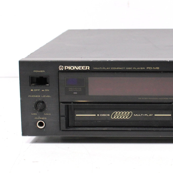 Pioneer PD-M6 6-Disc Cartridge CD Player Removable Magazine Design (1986) (AS IS)-CD Players & Recorders-SpenCertified-vintage-refurbished-electronics