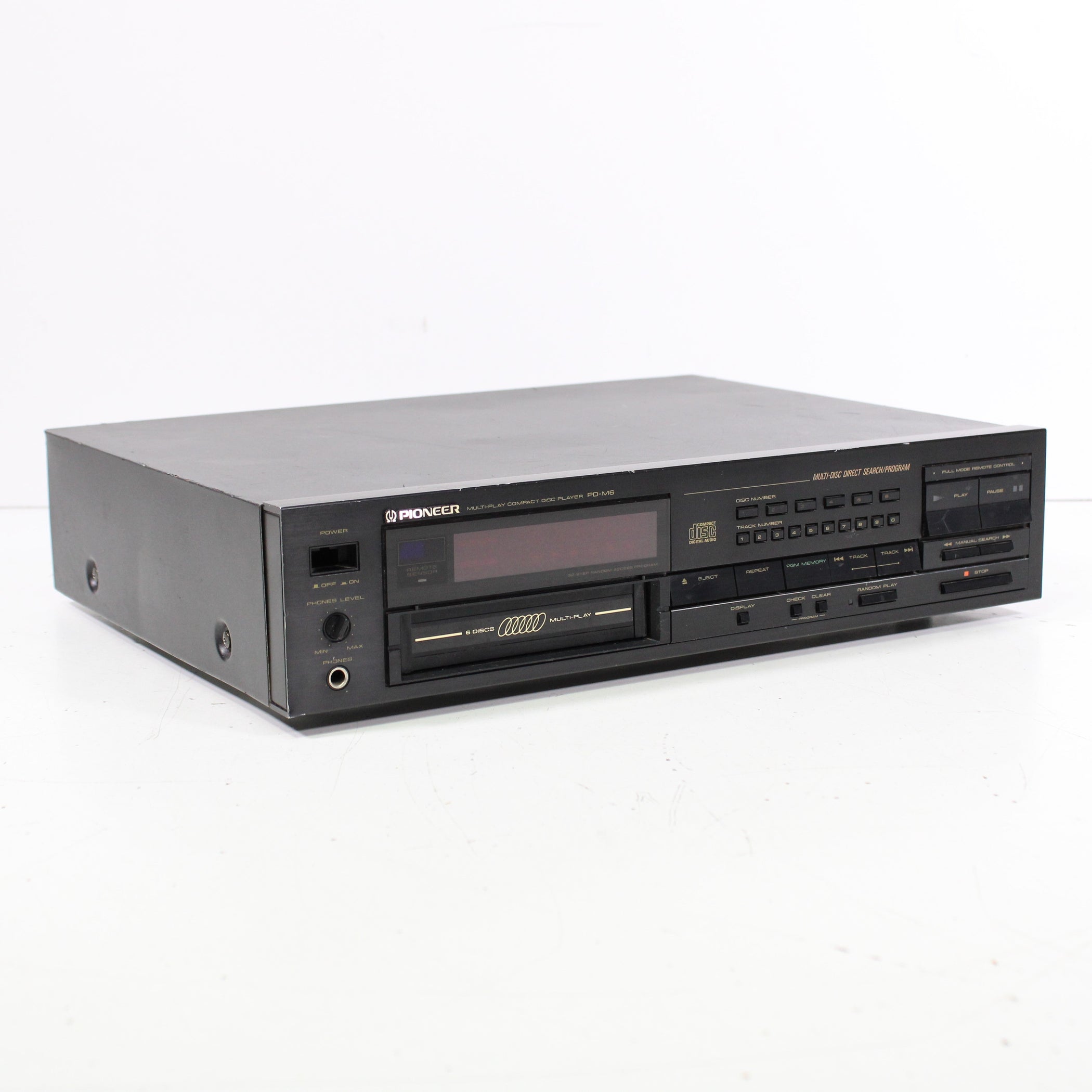 Pioneer PD-M6 6-Disc Cartridge CD Player Removable Magazine Design (19 ...