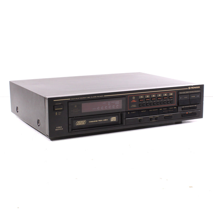 Pioneer PD-M670 6-Disc Magazine Cartridge Style Slide-in Tray CD Player (1986)-CD Players & Recorders-SpenCertified-vintage-refurbished-electronics