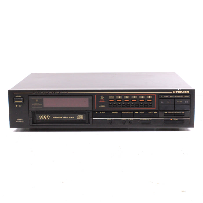 Pioneer PD-M670 6-Disc Magazine Cartridge Style Slide-in Tray CD Player (1986)-CD Players & Recorders-SpenCertified-vintage-refurbished-electronics