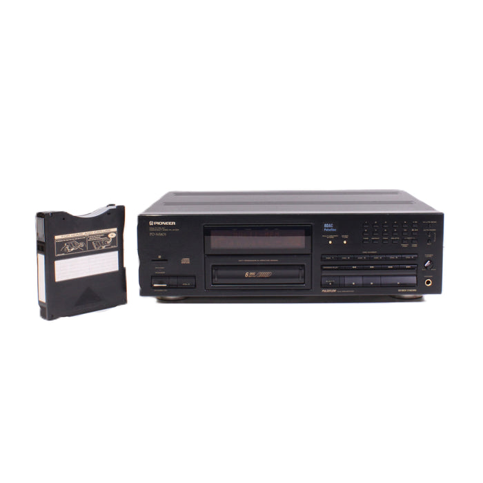 Pioneer PD-M801 6-Disc Magazine Compact Disc Changer 1-Bit DAC Multi-Memory (1992)-CD Players & Recorders-SpenCertified-vintage-refurbished-electronics