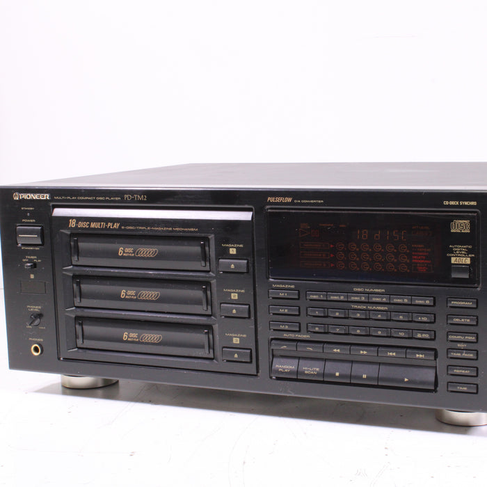 Pioneer PD-TM2 Multiplay Compact Disc Player 6-Disc Cartridge (1992)-CD Players & Recorders-SpenCertified-vintage-refurbished-electronics