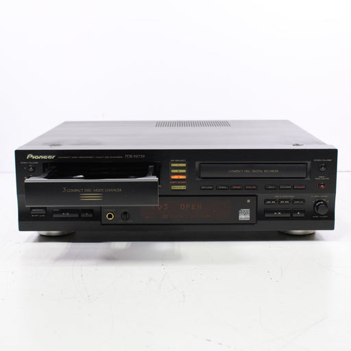 Pioneer PDR-W739 3-Compact Disc Recorder Multi-CD Changer (NO REMOTE)-CD Players & Recorders-SpenCertified-vintage-refurbished-electronics