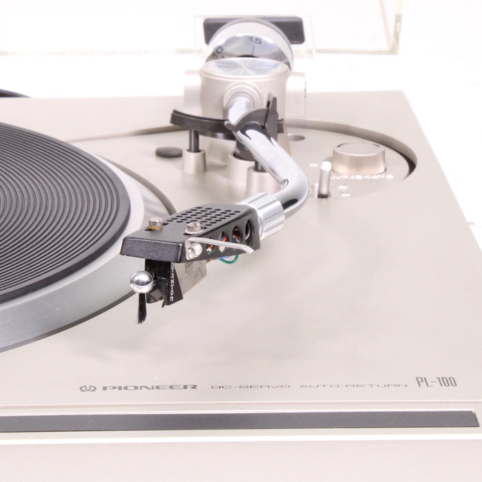 Pioneer PL-100 Auto Return Belt Drive 2-Speed Belt-Drive Turntable (1980-1981)-Turntables & Record Players-SpenCertified-vintage-refurbished-electronics