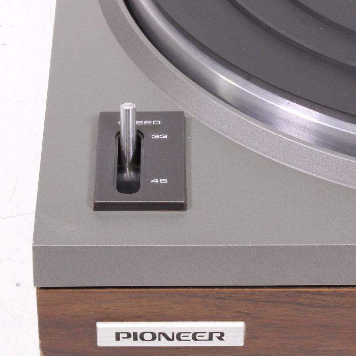 Pioneer PL-112D 2-Speed Belt-Drive Manual Turntable (1976-1978)-Turntables & Record Players-SpenCertified-vintage-refurbished-electronics