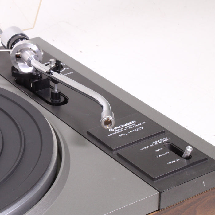 Pioneer PL-112D 2-Speed Belt-Drive Manual Turntable (1976-1978)-Turntables & Record Players-SpenCertified-vintage-refurbished-electronics