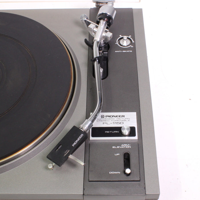 Pioneer PL-115D 2-Speed Belt-Drive Turntable Automatic (1976-78)-Turntables & Record Players-SpenCertified-vintage-refurbished-electronics