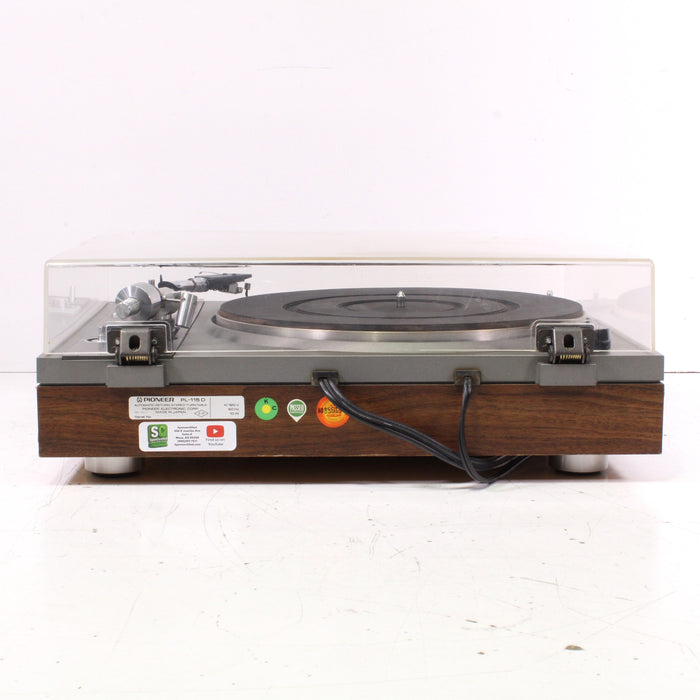 Pioneer PL-115D 2-Speed Belt-Drive Turntable Automatic (1976-78)-Turntables & Record Players-SpenCertified-vintage-refurbished-electronics