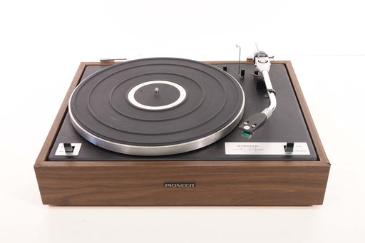 Pioneer PL-12AC Belt Drive Stereo Turntable (AS IS) (Missing hinge Piece) (Needs a Counter Weight and Alignment)-Turntables & Record Players-SpenCertified-vintage-refurbished-electronics