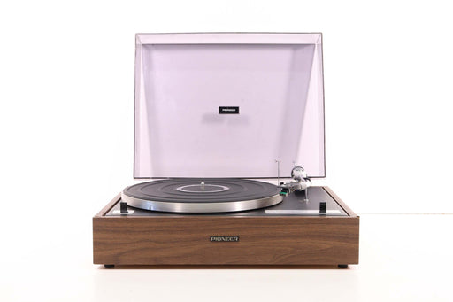 Pioneer PL-12AC Belt Drive Stereo Turntable (AS IS) (Missing hinge Piece) (Needs a Counter Weight and Alignment)-Turntables & Record Players-SpenCertified-vintage-refurbished-electronics