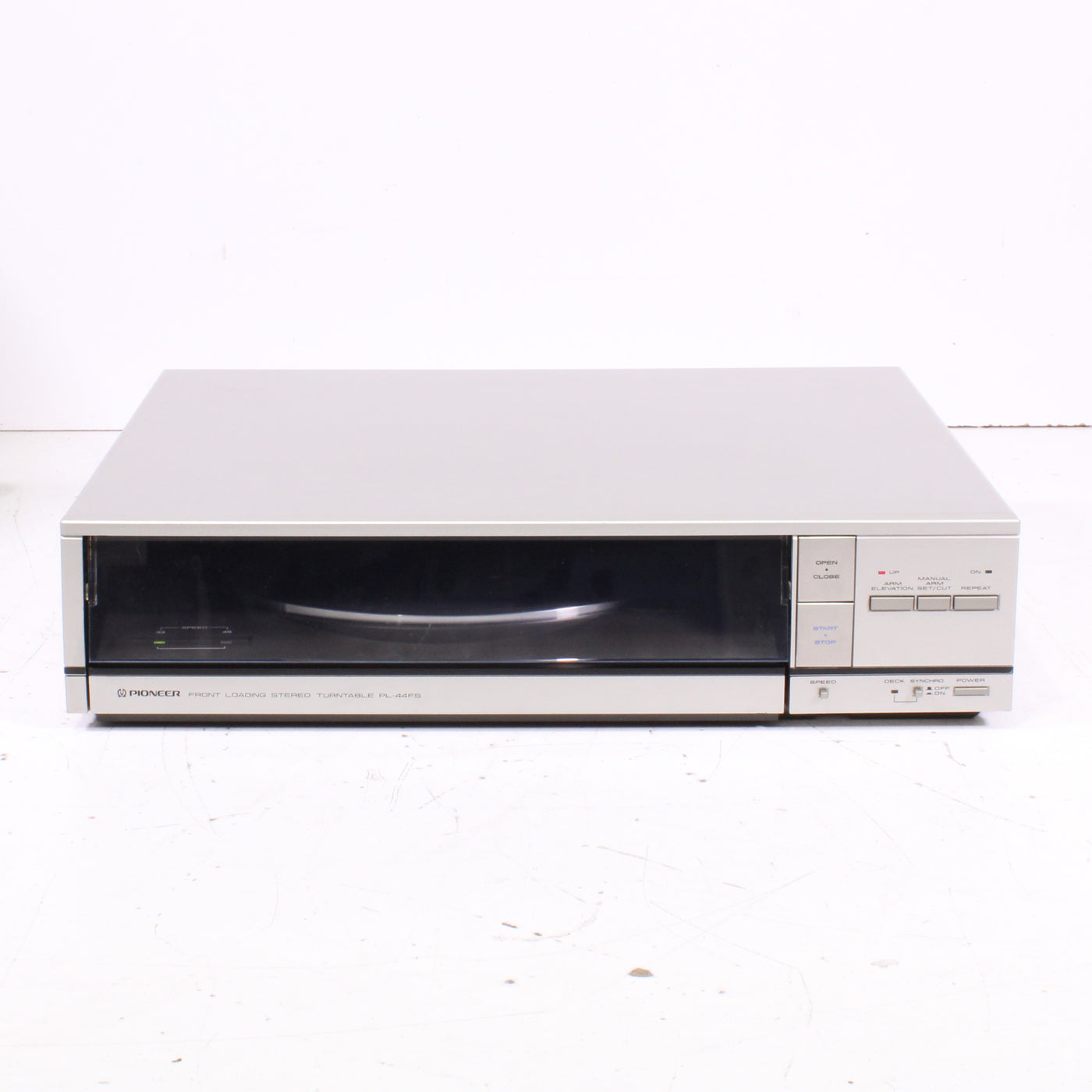 Pioneer PL-44FS 2-Speed Front Loading Stereo Turntable — SpenCertified