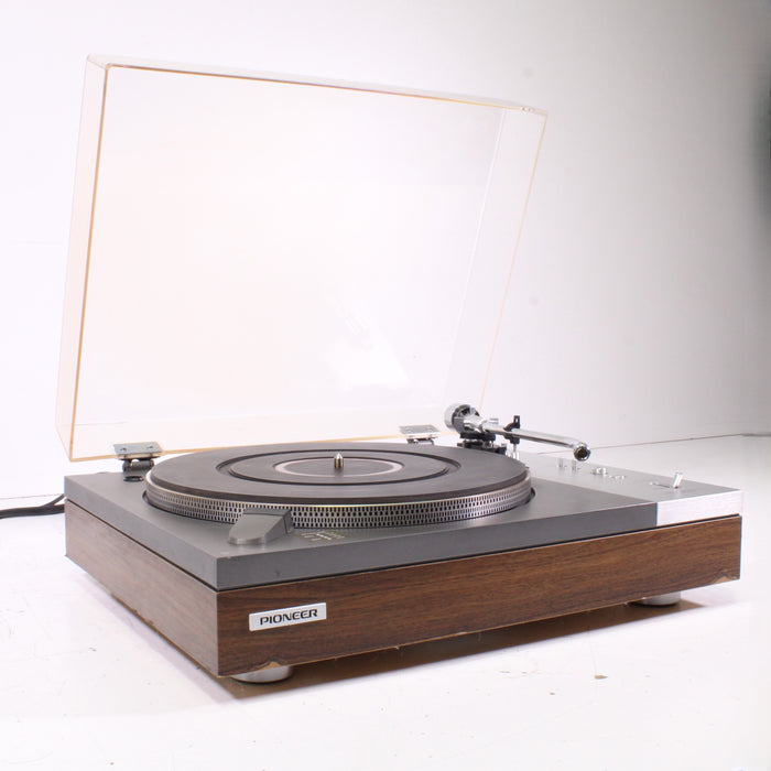 Pioneer PL-510 2-Speed Direct Drive Manual Operation Stereo Turntable (1976-78)-Turntables & Record Players-SpenCertified-vintage-refurbished-electronics