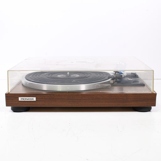 Pioneer PL-514XD High-Performance Belt-Driven Turntable Walnut Woodgrain-Turntables & Record Players-SpenCertified-vintage-refurbished-electronics