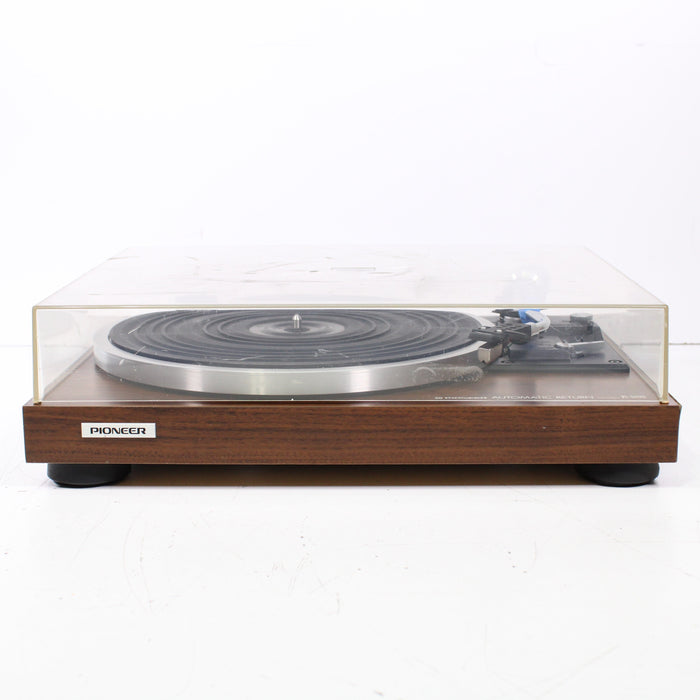 Pioneer PL-514XD High-Performance Belt-Driven Turntable Walnut Woodgrain-Turntables & Record Players-SpenCertified-vintage-refurbished-electronics