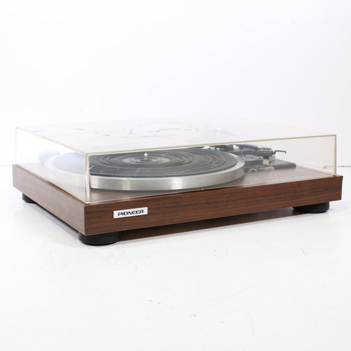 Pioneer PL-514XD High-Performance Belt-Driven Turntable Walnut Woodgrain-Turntables & Record Players-SpenCertified-vintage-refurbished-electronics