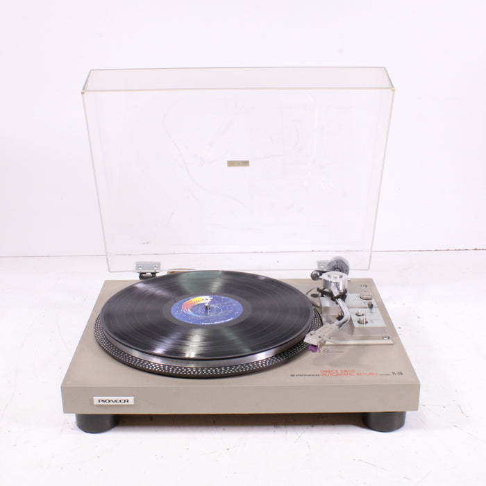Pioneer PL-518 2-Speed Direct Drive Automatic Return Stereo Turntable-Turntables & Record Players-SpenCertified-vintage-refurbished-electronics