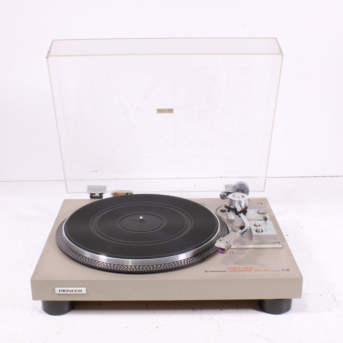 Pioneer PL-518 2-Speed Direct Drive Automatic Return Stereo Turntable-Turntables & Record Players-SpenCertified-vintage-refurbished-electronics