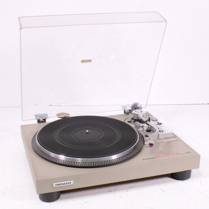 Pioneer PL-518 2-Speed Direct Drive Automatic Return Stereo Turntable-Turntables & Record Players-SpenCertified-vintage-refurbished-electronics