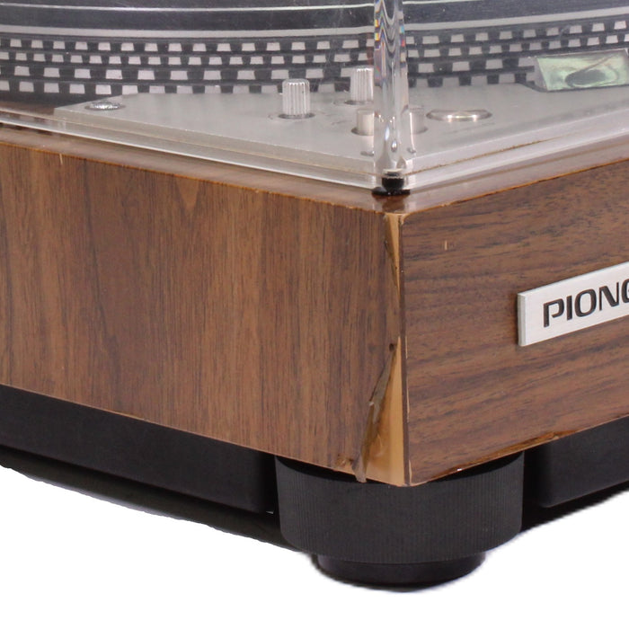 Pioneer PL-530 Fully Automatic Direct-Drive Turntable Woodgrain (AS-IS??)-Turntables & Record Players-SpenCertified-vintage-refurbished-electronics