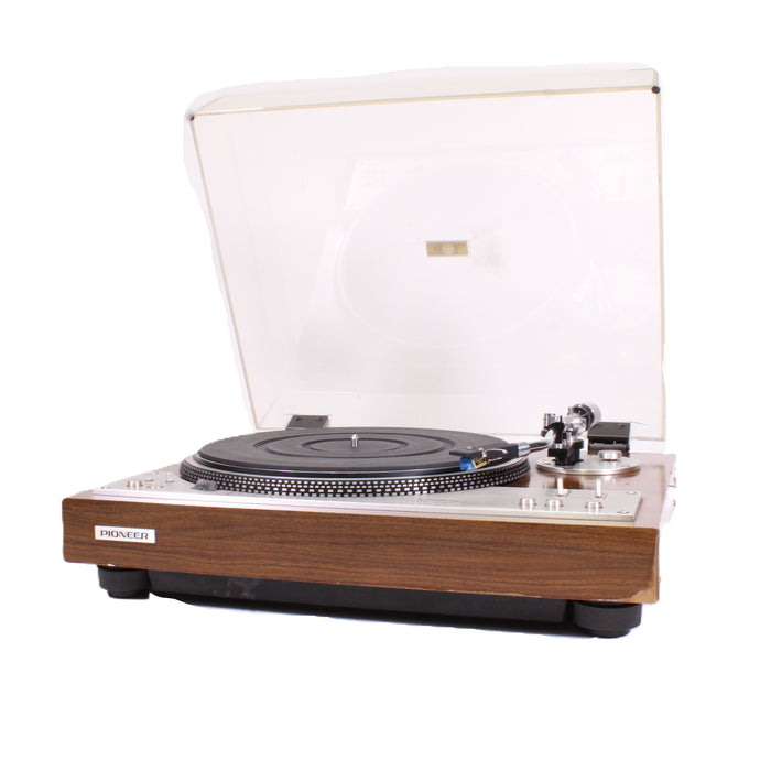 Pioneer PL-530 Fully Automatic Direct-Drive Turntable Woodgrain (AS-IS??)-Turntables & Record Players-SpenCertified-vintage-refurbished-electronics