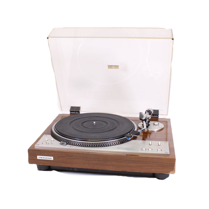 Pioneer PL-530 Fully Automatic Direct-Drive Turntable Woodgrain (AS-IS??)-Turntables & Record Players-SpenCertified-vintage-refurbished-electronics