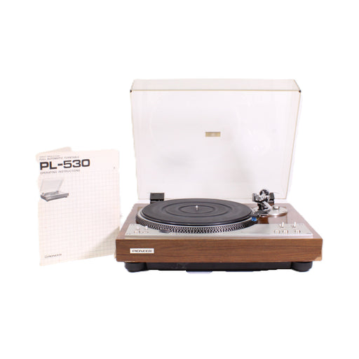 Pioneer PL-530 Fully Automatic Direct-Drive Turntable Woodgrain (AS-IS??)-Turntables & Record Players-SpenCertified-vintage-refurbished-electronics