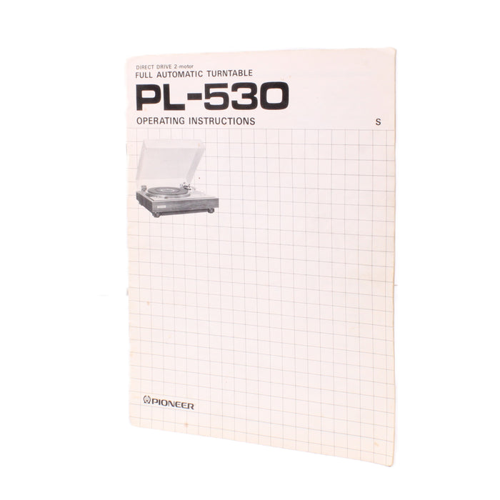 Pioneer PL-530 Fully Automatic Direct-Drive Turntable Woodgrain (AS-IS??)-Turntables & Record Players-SpenCertified-vintage-refurbished-electronics