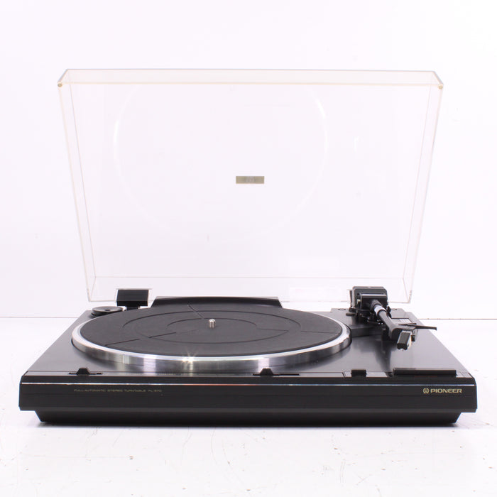 Pioneer PL-570 Fully Automatic 2-Speed Belt-Drive Turntable (1986)-Turntables & Record Players-SpenCertified-vintage-refurbished-electronics