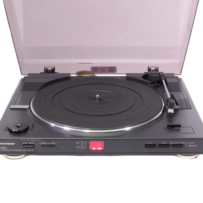 Pioneer PL-990 Record Player Turntable Full Automatic Speed Control (2015)-Turntables & Record Players-SpenCertified-vintage-refurbished-electronics