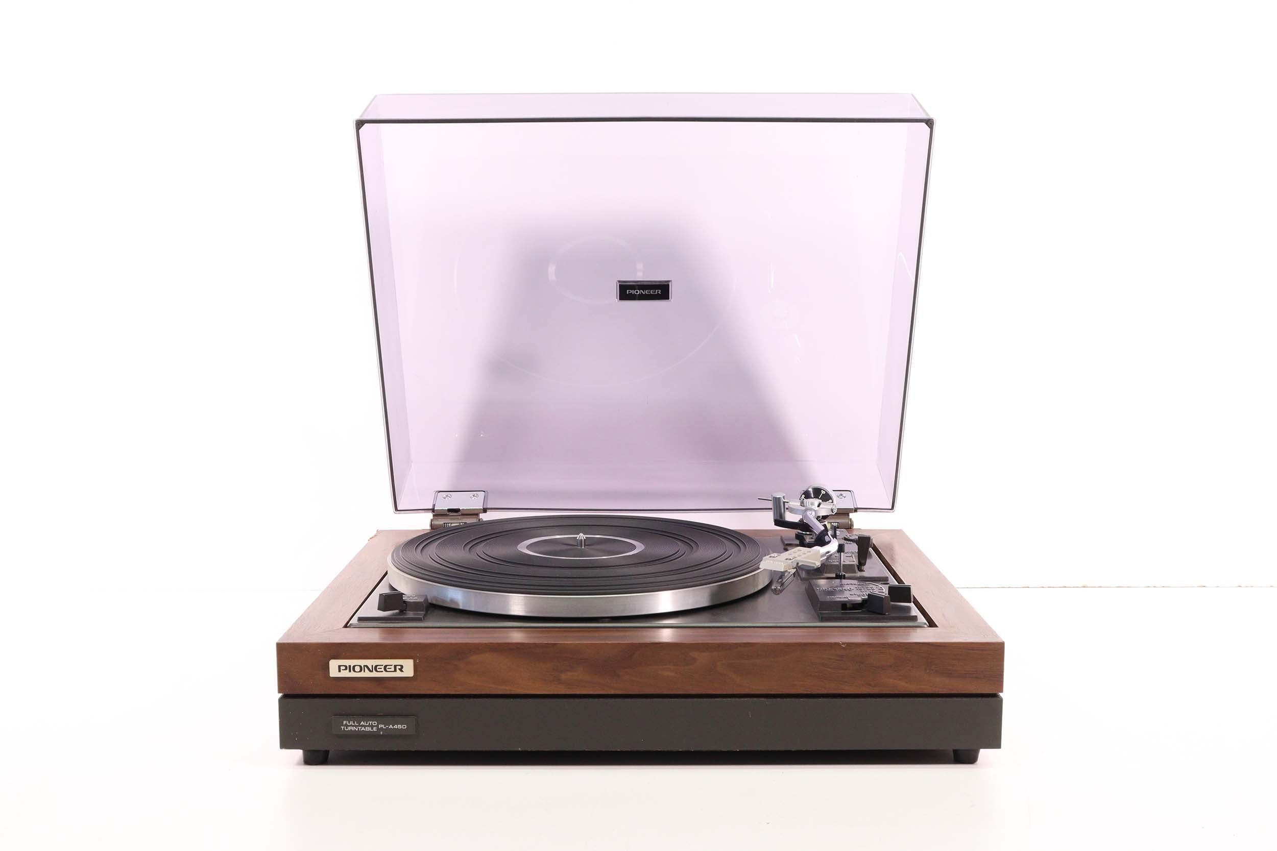 Pioneer PL-A45D Stereo Full-auto Turntable (AS IS) (Needle Won't drop)  (Cartridge Needs wiring)