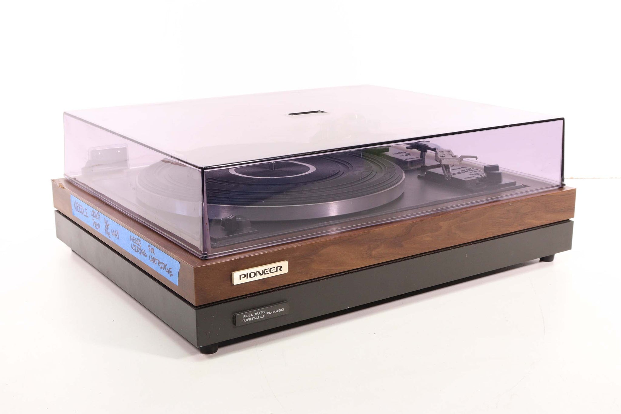 Pioneer PLA45D Stereo Fullauto Turntable (AS IS) (Needle Won't drop)