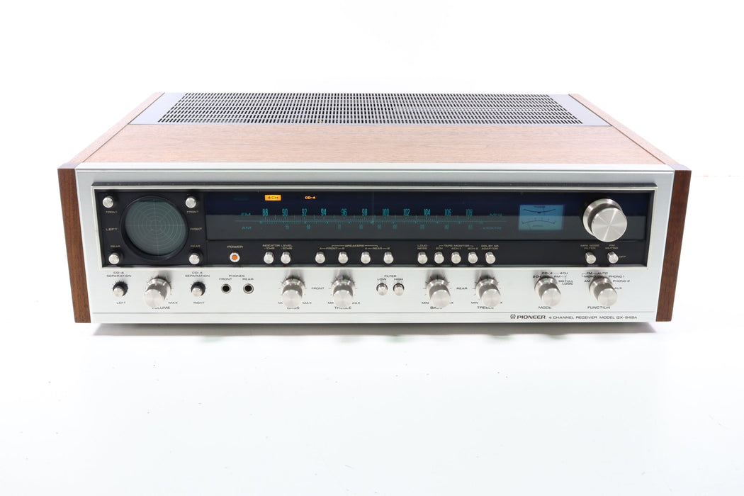 Pioneer QX-949A Vintage 4-Channel Receiver with Original Box-Audio & Video Receivers-SpenCertified-vintage-refurbished-electronics