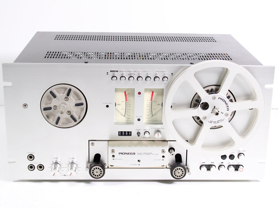 Pioneer RT-707 3-Motor 4-Head Reel-to-Reel Tape Deck Recorder-Reel-to-Reel Tape Players & Recorders-SpenCertified-vintage-refurbished-electronics