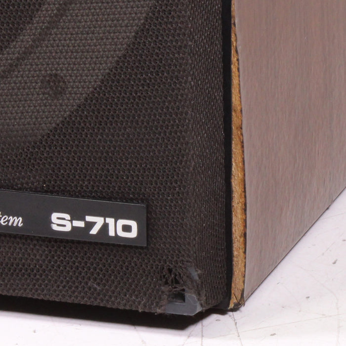 Pioneer S-710 3-Way Loudspeaker Speaker Pair-Speakers-SpenCertified-vintage-refurbished-electronics
