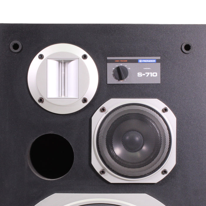 Pioneer S-710 3-Way Loudspeaker Speaker Pair-Speakers-SpenCertified-vintage-refurbished-electronics