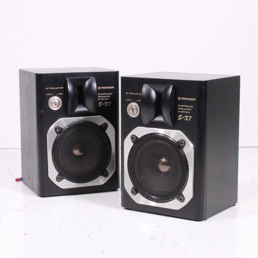 Pioneer S-X7 Compact Bookshelf Speaker Pair 2-Way Bass Reflex Vintage Hi-Fi-Speakers-SpenCertified-vintage-refurbished-electronics