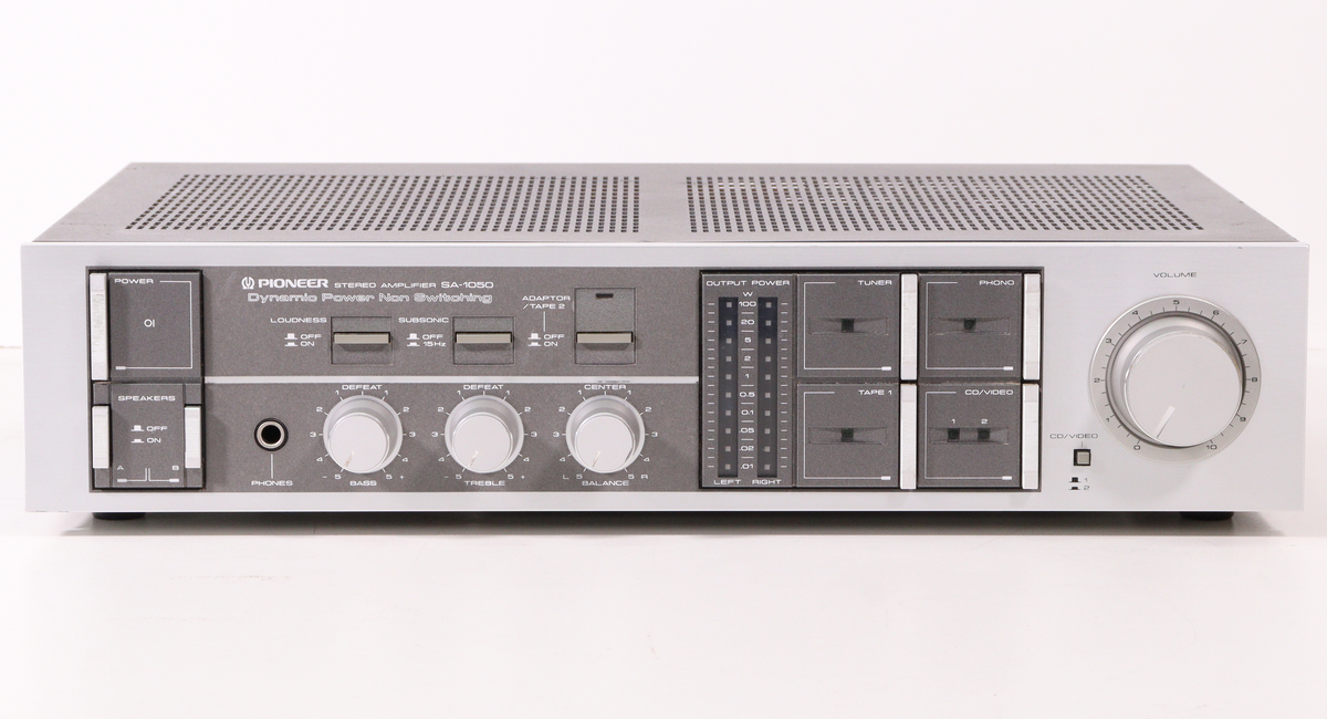 Pioneer SA-1050 Stereo Integrated Amplifier (DISTORTED AUDIO Pioneer SA-1050 Stereo Integrated Amplifier (DISTORTED AUDIO