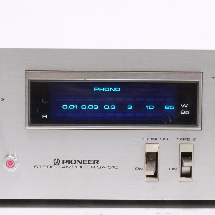 Pioneer SA-510 Stereo Integrated Amplifier with Phono (1980)-Integrated Amplifiers-SpenCertified-vintage-refurbished-electronics