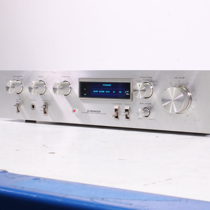 Pioneer SA-510 Stereo Integrated Amplifier with Phono (1980)-Integrated Amplifiers-SpenCertified-vintage-refurbished-electronics