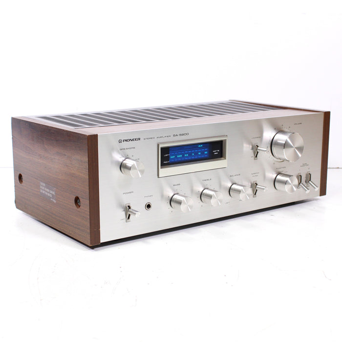 Pioneer SA-5800 Vintage Stereo Integrated Amplifier Silver Face (1979)-Audio & Video Receivers-SpenCertified-vintage-refurbished-electronics